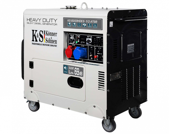 Генератор дизельный Konner&amp;Sohnen KS 8200HDES-1/3 ATSR - фото 4