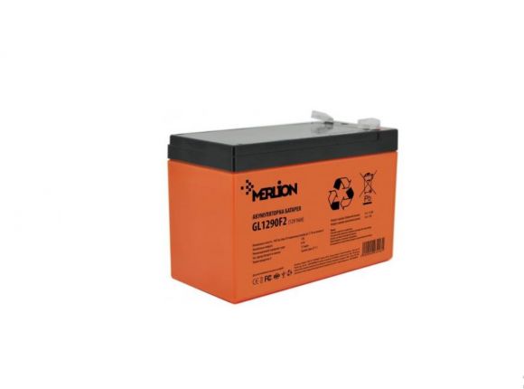 Акумуляторна батарея MERLION GL1290F2 12 V 9Ah (3248) - фото 1
