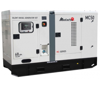 Генератор дизельный Matari MC50LS  (Cummins+Leroy Somer)