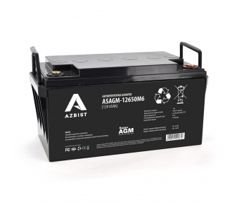 Аккумуляторная батарея Azbist ASAGM-12650M6 (2287)