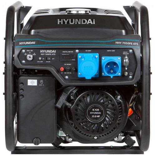 Генератор бензиновый HYUNDAI HHY 7050FE-ATS - фото 6