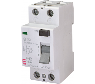 Реле дифференциальное (ПЗВ) EFI-2 100/0,3 тип AC (10kA), ETI (2062535)