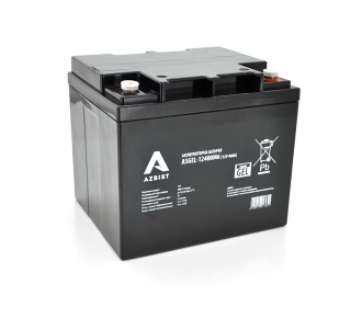 Аккумуляторная батарея Azbist Super GEL ASGEL-12400M6 (1365)