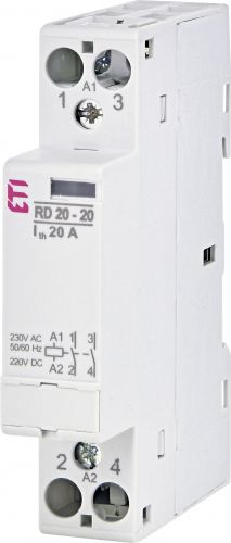 Контактор ETI RD 20-20 230V AC/DC (2464004) - фото 1