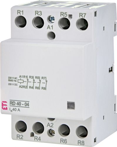 Контактор ETI RD 40-04 230V AC/DC (2464024) - фото 1