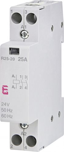 Контактор модульний ETI R 20-20 24V AC (2461211) - фото 1