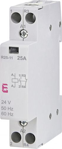 Контактор модульний ETI R 25-11 24V AC (2463503) - фото 1