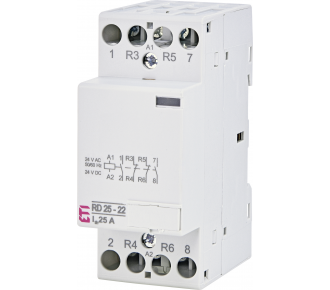 Контактор модульный ETI RD 25-22 24V AC/DC (2464015)