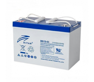 Аккумуляторная батарея RITAR DG12-65 12V 65Ah (1304)
