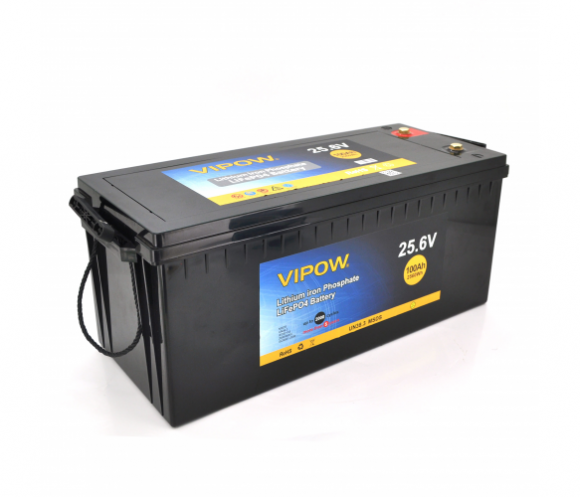 Акумуляторна батарея Vipow 25,6 V 100ah (17732) - фото 1
