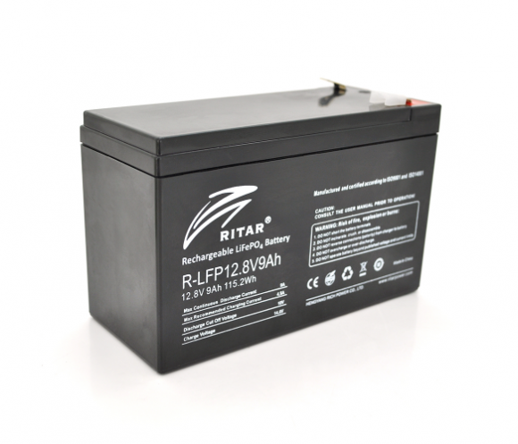 Акумуляторна батарея Ritar LiFePO4 12,8 V 9AH (8579) - фото 1