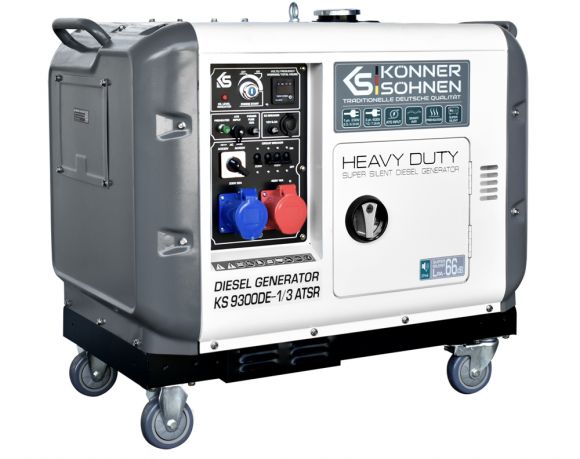 Генератор дизельний Konner&amp;Sohnen KS 9300de-1/3 ATSR SUPER s (Euro V) - фото 3