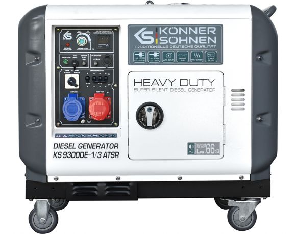 Генератор дизельний Konner&amp;Sohnen KS 9300de-1/3 ATSR SUPER s (Euro V) - фото 1
