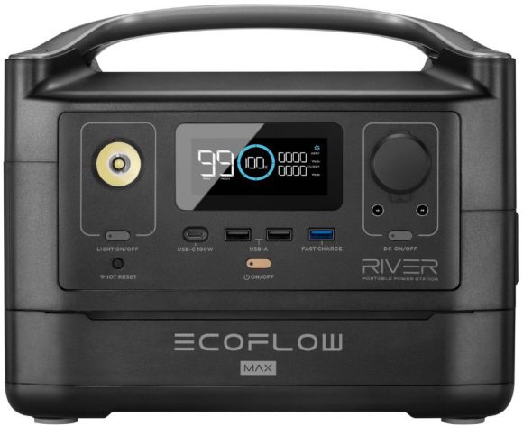 Зарядная станция EcoFlow RIVER Max (EFRIVER600MAX-EU) - фото 1