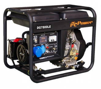 Генератор дизельный ITCPower DG7800LE (34083)