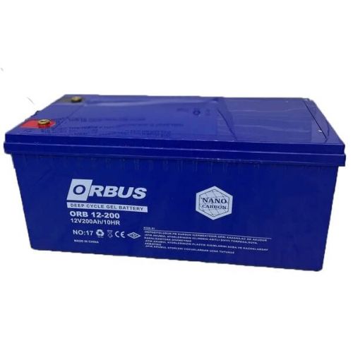 Аккумуляторная батарея ORBUS CG12200 GEL 12V 200 Ah - фото 1