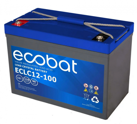 Аккумуляторная батарея Ecobat ECLC 12-100 - фото 1