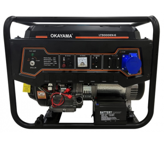 Генератор бензиновый Okayama LT9000EN-6