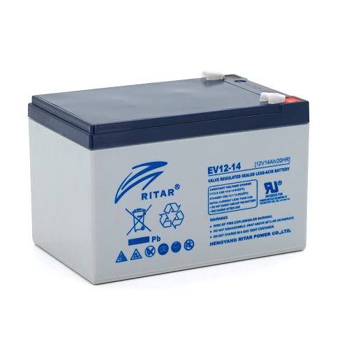 Аккумуляторная батарея RITAR EV12-14,12V 14Ah, F2 (26393) - фото 1