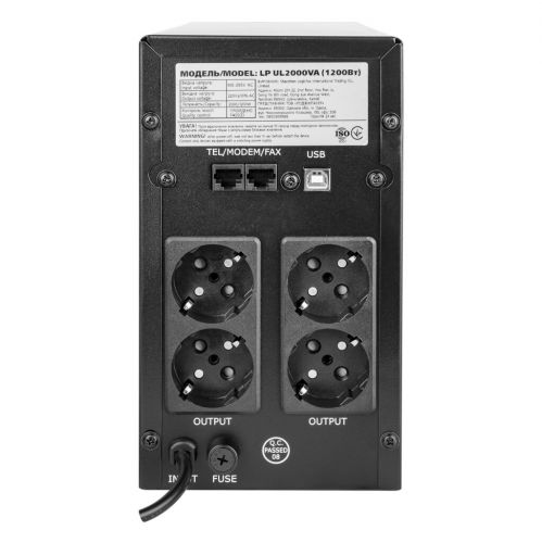 ИБП LogicPower LP-UL2000VA - фото 4