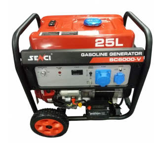 Генератор бензиновый SENCI SC6000-V