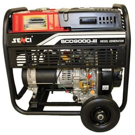 Генератор дизельный SENCI SCD9000-III - фото 7