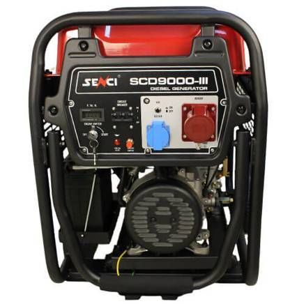 Генератор дизельный SENCI SCD9000-III - фото 5