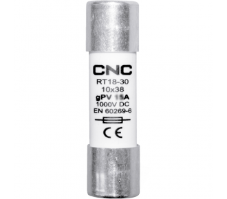 Предохранитель CNC RT18-30 25А 10х38 1000В DC (Б00034263)