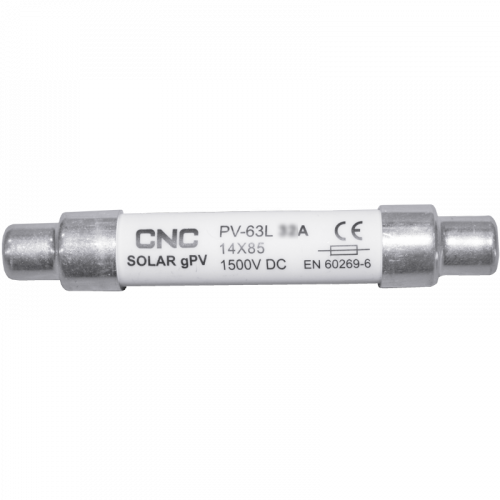 Предохранитель CNC PV-63L 15А solar gPV 14х85 1500В DС (Б00033755) - фото 1