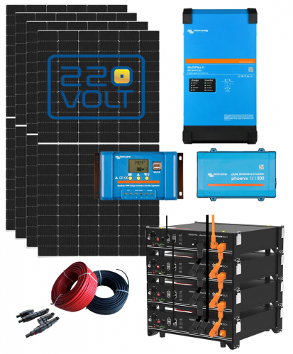 Гибридная солнечная станция 24 кВт (Victron Energy) - фото 1