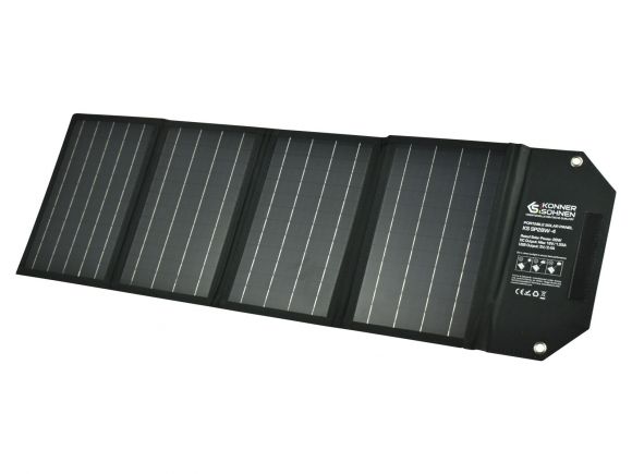 Портативная солнечная панель Konner&amp;Sohnen KS SP28W-4 - фото 1