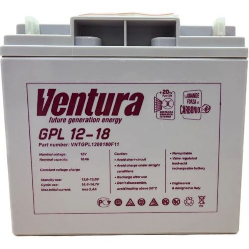 Аккумуляторная батарея Ventura GPL 12-18 - фото 1