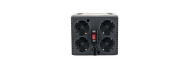 Стабилизатор напряжения Powercom TCA-2000 Black 4xEURO - фото 2