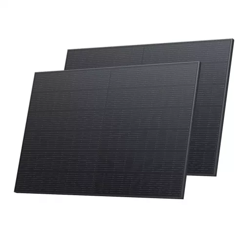 Набор солнечных панелей EcoFlow 2*400 Solar Panel (ZPTSP300) - фото 1