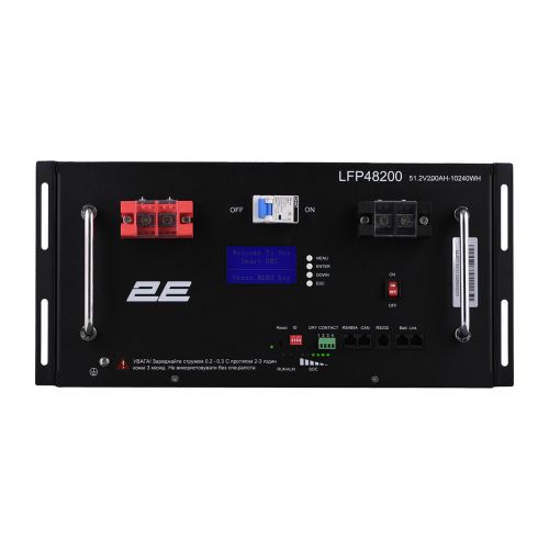 Акумуляторна батарея 2E LFP48100 48V/200Ah 19&Prime; LCD 16S (2E-LFP48200-LCD) - фото 1