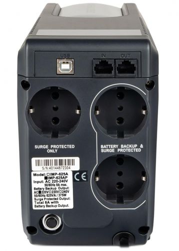ИБП Powercom IMP-625AP - фото 4