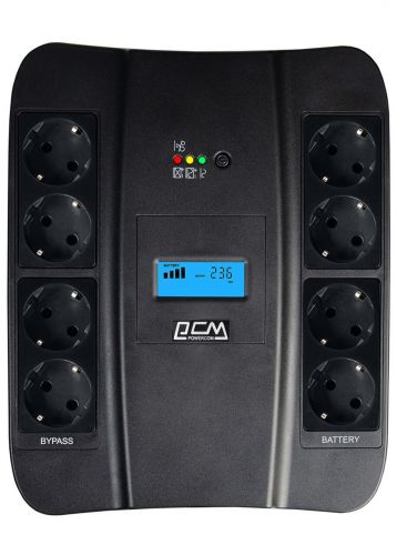 ИБП Powercom SPD-900U LCD - фото 1