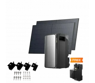 Комплект EcoFlow STREAM ULTRA/Solar Panel 2*400/Система креплений EcoFlow Rigid Solar Panel Mounting Feet/Умный счетчик Smart Meter