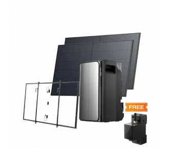 Комплект EcoFlow STREAM ULTRA/Solar Panel 2*400 с креплениями Balcony Hook Kit/Умный счетчик Smart Meter