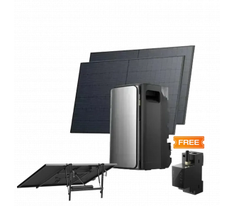 Комплект EcoFlow STREAM ULTRA/Solar Panel 2*400/Солнечный трекер EcoFlow Single Axis Solar Tracker/Умный счетчик Smart Meter