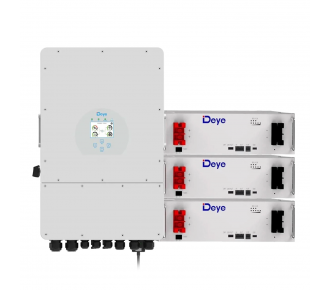 Система бесперебойного питания DEYE SUN-10K-SG04LP3-EU-3DE15.36K-LFP 10000W 15.36kh 3BAT LiFePO4
