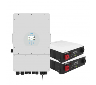 Система бесперебойного питания DEYE SUN-10K-SG04LP3-EU-2DY9.6K-LFP-W 10kW 9.6kWh 2BAT LiFePO4