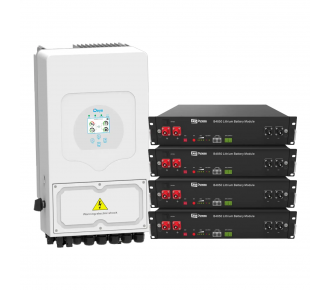Система бесперебойного питания Deye SUN-5K-SG03LP1-EU-4DY9.6K-LFP 5kW 9.6kWh 4BAT LiFePO4