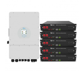 Система бесперебойного питания Deye SUN-6K-SG03LP1-EU-5DY12K-LFP 6kW 12kWh 5BAT LiFePO4