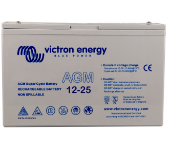 Аккумуляторная батарея Victron Energy 12V/25Ah AGM Super Cycle (M5) (BAT412025081)