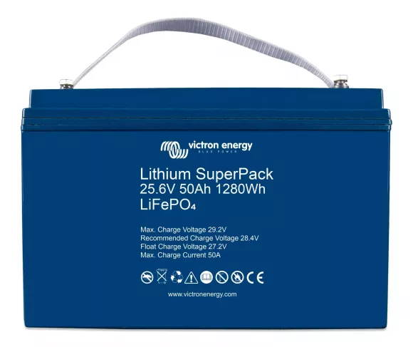 Аккумуляторная батарея Victron Energy SuperPack 25,6V/50Ah (M8) (BAT524050705) - фото 1