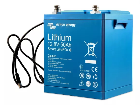 Акумуляторна батарея Victron Energy LiFePO4 12,8V/50Ah Smart (BAT512050610) - фото 3