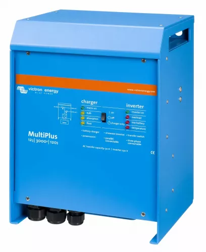 Інвертор Victron Energy MultiPlus 12/3000/120-16 230V VE.Bus (PMP122300001) - фото 3
