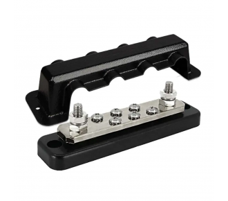 Шинопровод Victron Energy Busbar 250A 2P с 6 винтами и крышкой (VBB125020620)