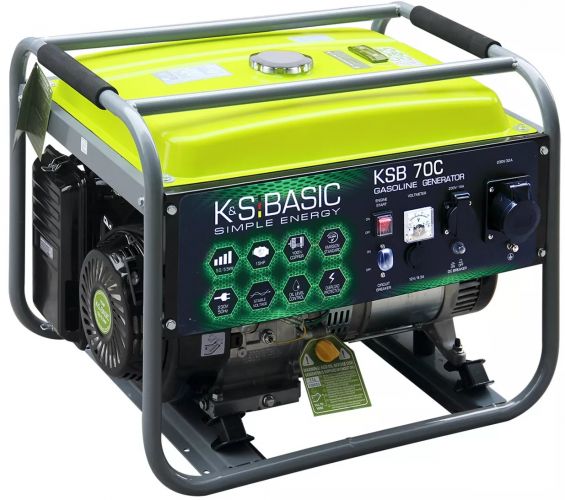 Генератор бензиновый Konner&amp;Sohnen BASIC KSB 70C - фото 4